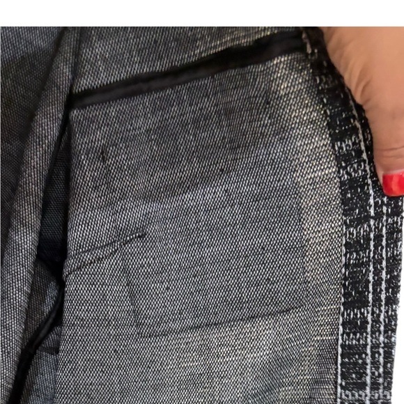 Torrid Black and White Boucle Textured Jacket Size Large - Picture 3 of 11